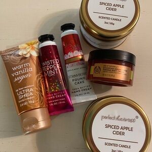 Bath & Body Works products with different brand Candle Set -